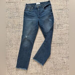 Evereve Classic Blue Denim Pants